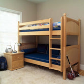 Maxtrix Basic High Bunk (Ladder or Staircase) - fabric options - Kids Haven